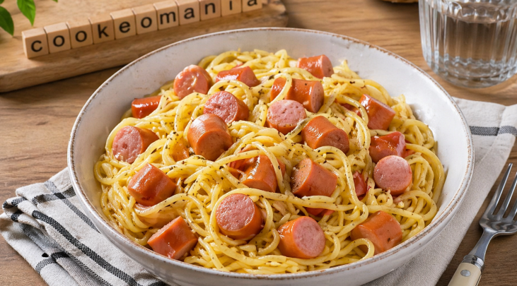Spaghetti aux knackis au Cookeo la recette ultra rapide pour un repas sans prise de tête
