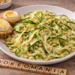 Tagliatelles de courgettes aux pignons de pin au robot multi-cuiseur cookéo