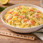 Tagliatelle express au saumon fumé et citron au cookéo