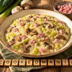 Risotto de jambon aux poireaux et champignons au Cookeo la version légère et crémeuse façon WW