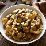 Risotto aux champignons de Paris WW à l'autocuiseur cookéo