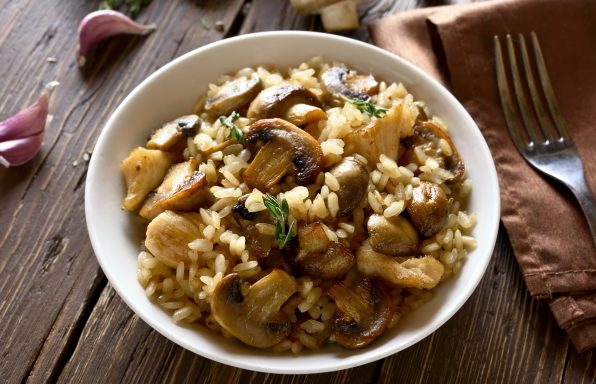 Risotto aux champignons de Paris WW