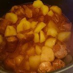 Rougail saucisses & pommes de terre WW à l'autocuiseur cookéo