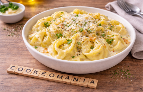 Tortellini au fromage ultra crémeux au Cookeo