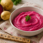 Purée de pomme de terre et betterave au Cookeo pour bébé dès 6 mois à l'autocuiseur Moulinex