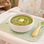 Soupe verte toute douce pour bébé au robot multi-cuiseur cookéo
