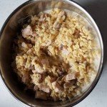 Blé aux champignons et au poulet WW au robot multi-cuiseur Moulinex