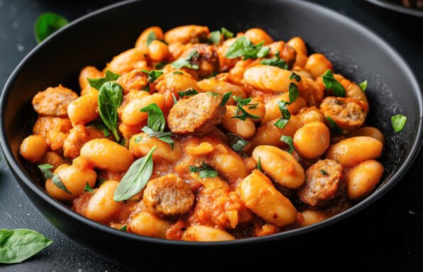 Gnocchis crémeux au chorizo (Cookeo) – prêt en 10 min