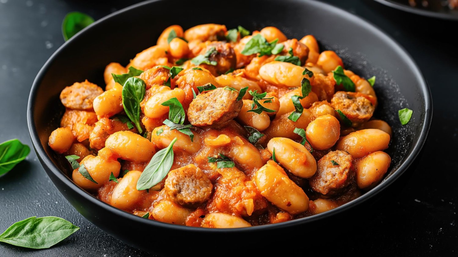 Gnocchis crémeux au chorizo (Cookeo) – prêt en 10 min