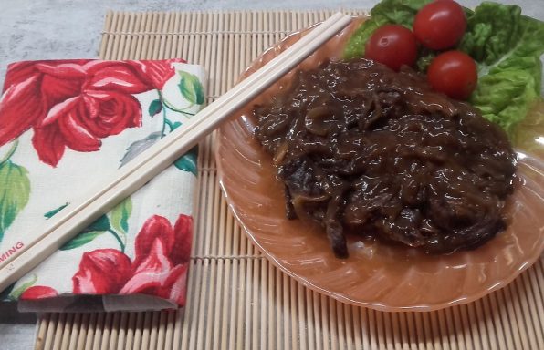 Boeuf aux oignons au cookeo