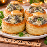 Croûtes aux escargots et champignons, sauce crémeuse au vin blanc à l'autocuiseur cookéo