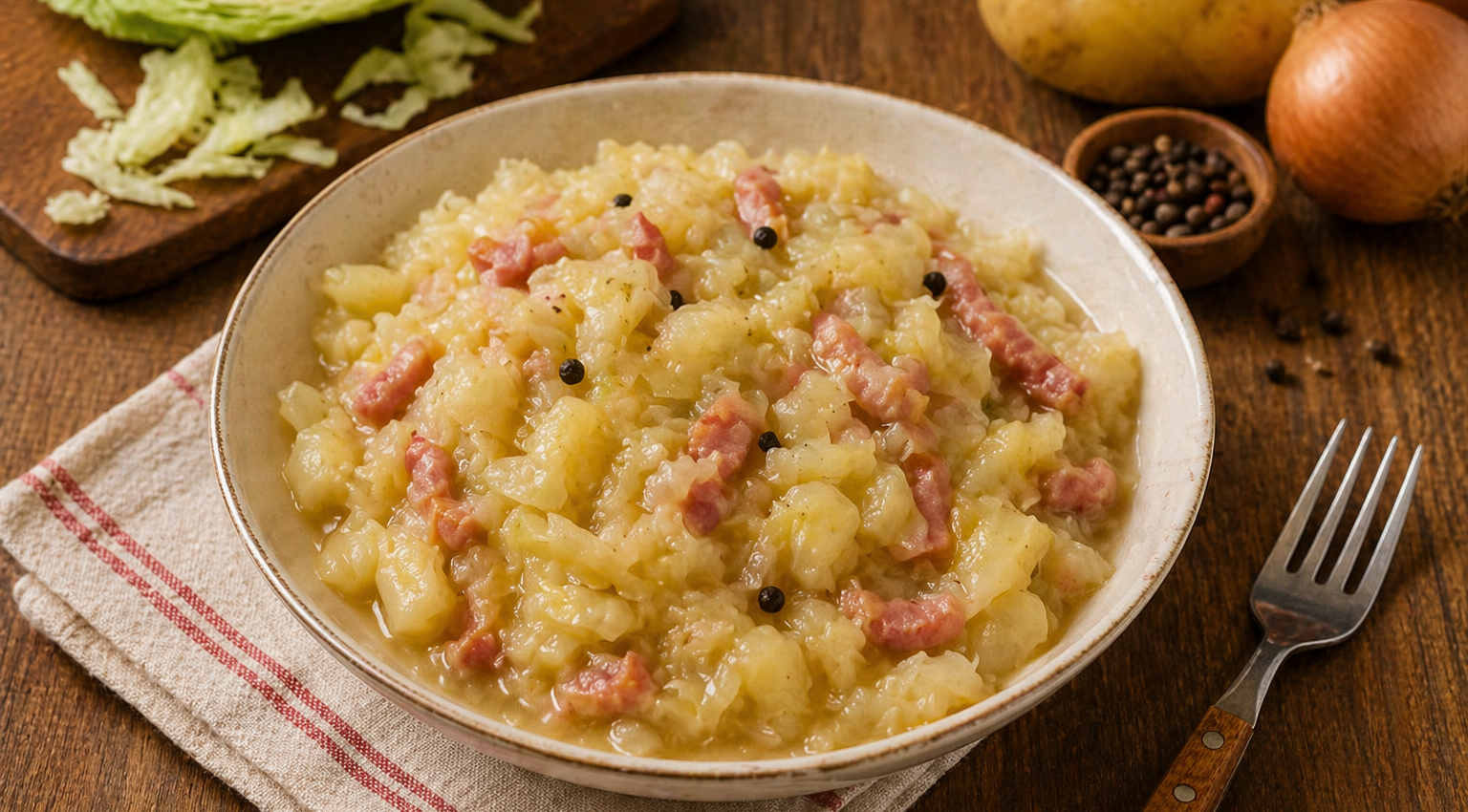 Chou blanc au lard façon Magneux au Cookeo un plat familial simple et réconfortant