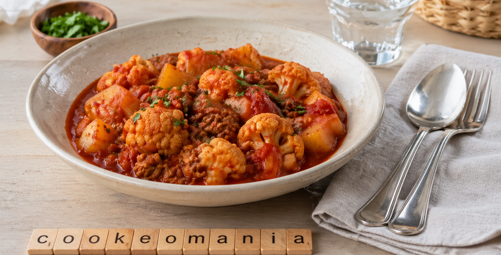 Chou-fleur bolognaise au Cookeo un plat complet, simple et savoureux