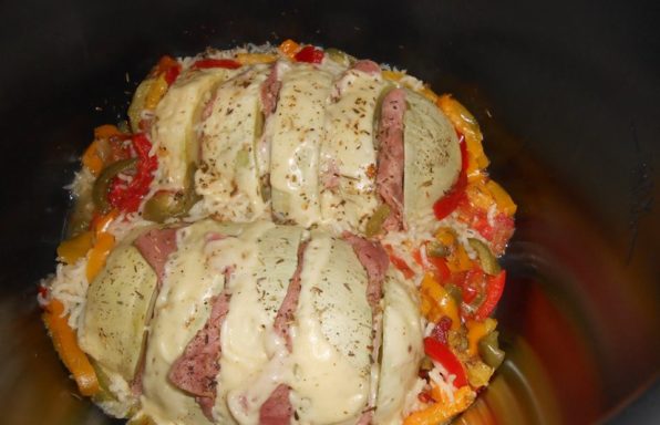 courgette orloff et riz au cookeo