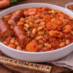 Marmite rouge aux saucisses fumées, carottes et haricots blancs au robot multi-cuiseur cookéo