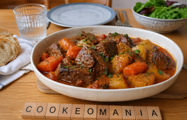 Joue de bœuf fondante aux rutabagas et carottes