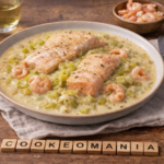 Ce saumon aux crevettes et poireaux au Cookeo est une idée parfaite pour un repas simple et raffiné au robot multi-cuiseur Moulinex