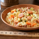 Risotto aux knacki, bacon, carottes et chèvre au Cookeo : une recette crémeuse et ultra réconfortante à l'autocuiseur cookéo