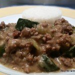 Courgettes et bœuf haché à la cancoillotte à l'autocuiseur cookéo