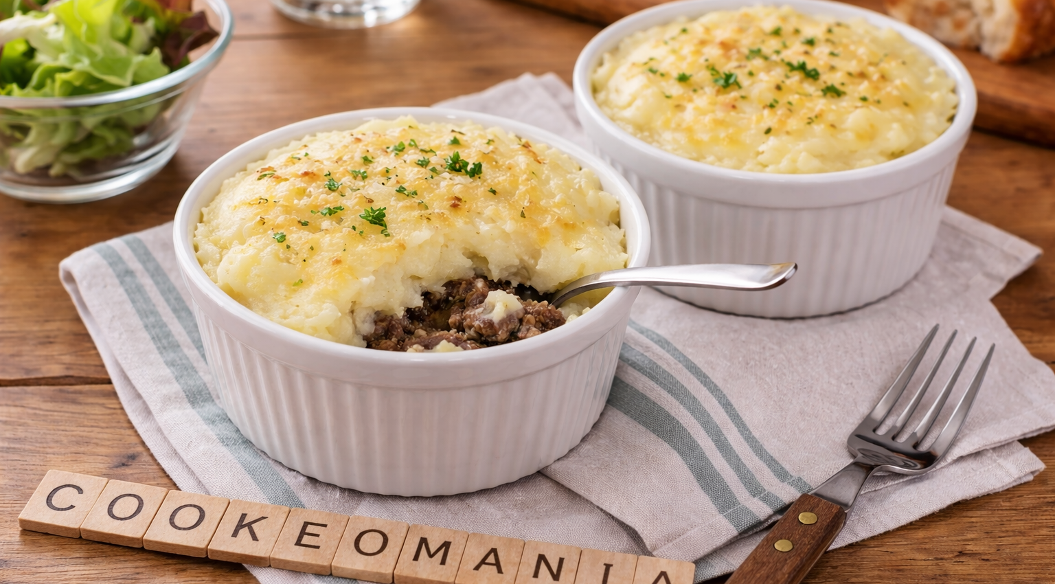 Petits parmentiers de boudin noir au camembert au Cookeo