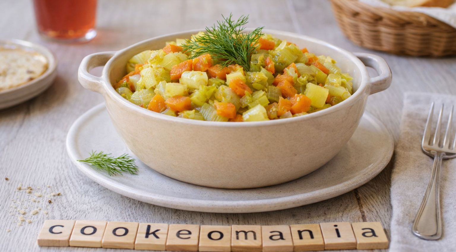Poêlée fondante de légumes légers au Cookeo