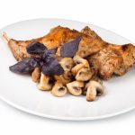 Lapin au vin blanc accompagné de champignons à l'autocuiseur cookéo
