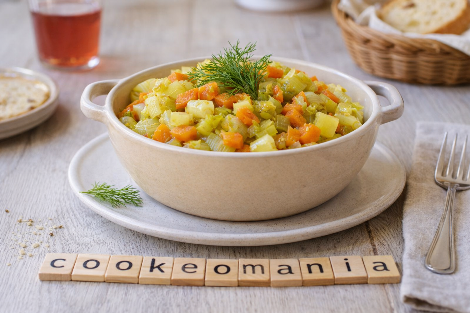 Poêlée fondante de légumes légers au Cookeo