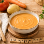 Bouillon tout doux pomme de terre, carotte et tomate pour bébé dès 4 mois au cookéo