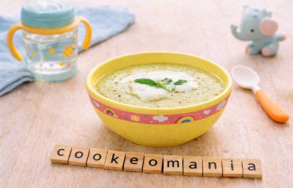 Mousse de brocolis toute douce pour bébé dès 6 mois au Cookeo