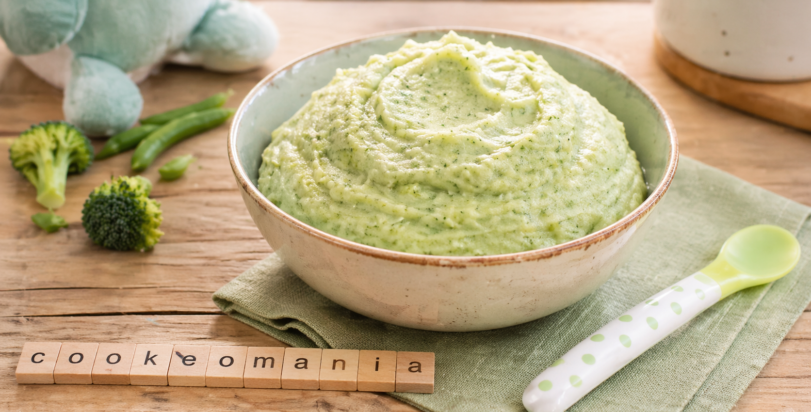 Purée de pomme de terre, haricots verts et brocoli au Cookeo pour bébé dès 6 mois