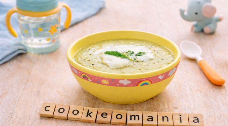 Mousse de brocolis toute douce pour bébé dès 6 mois au Cookeo