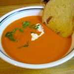 Soupe de tomates & carottes au robot multi-cuiseur Moulinex
