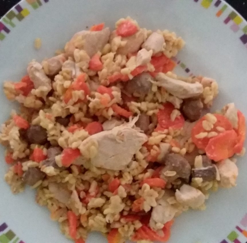 Sauté de dinde aux carottes et au blé WW au cookeo - Cookeo Mania