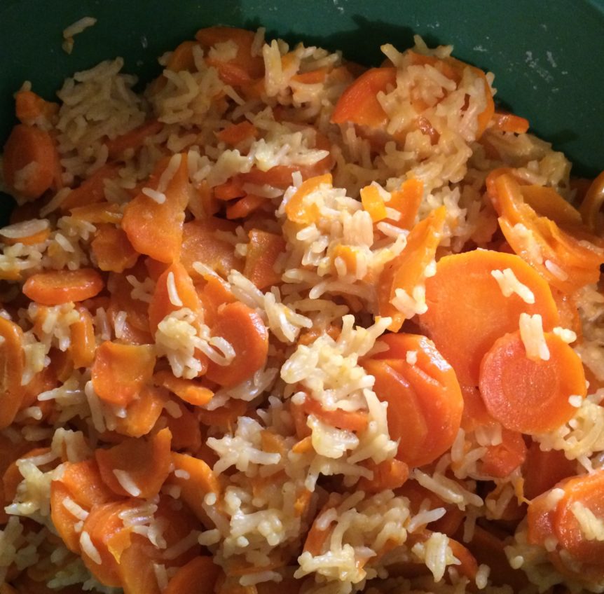Riz aux carottes et aux épices WW au cookeo Cookeo Mania