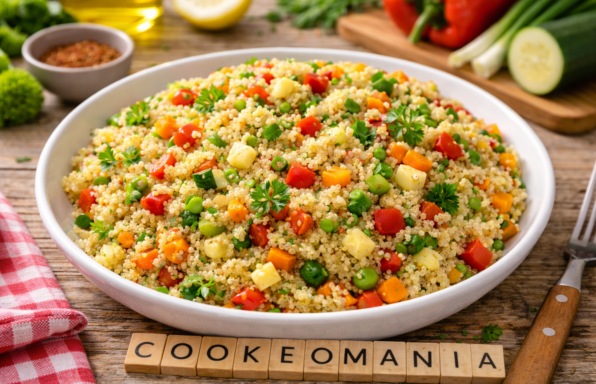 Quinoa aux légumes au Cookeo la recette facile, légère et colorée