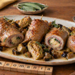 Saltimbocca de veau au Cookeo : une recette chic et facile aux artichauts et aubergines à l'autocuiseur Moulinex
