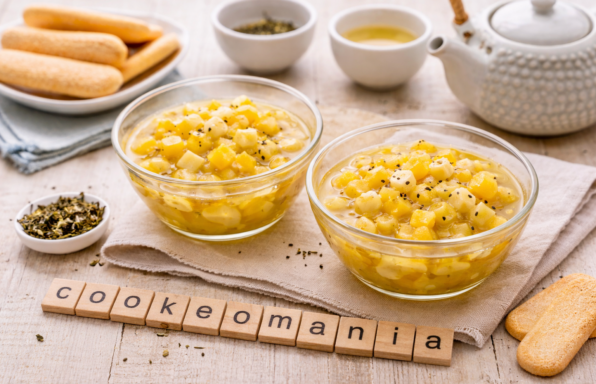 Soupe de fruits exotiques au thé jasmin ultra parfumée au Cookeo