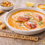 Soupe de rouget et roussette au safran, comme une bouillabaisse toute simple au robot multi-cuiseur cookéo