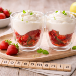 Verrines de fraises à la mousse pomme façon chantilly au multicuiseur Moulinex