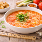 Soupe de tomates à la citronnelle, fraîche et pleine de peps à l'autocuiseur Moulinex