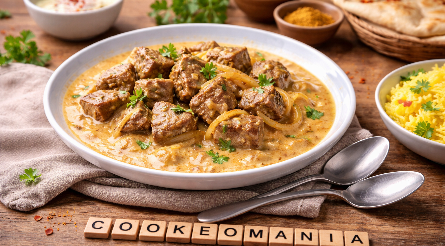Bœuf korma express au Cookeo la recette facile et parfumée sans cuisson sous pression