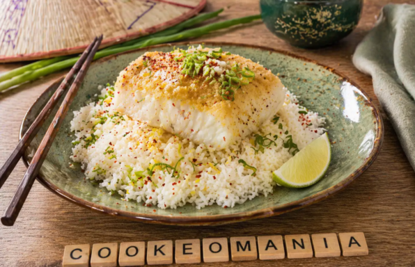 Filet de poisson aux amandes au Cookeo la recette légère et parfumée qui change du cabillaud classique