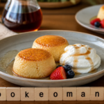 Flan vapeur à la Malaisienne au Cookeo, un dessert moelleux à servir avec crème fouettée et sirop d’érable à l'autocuiseur Moulinex