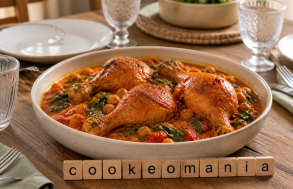 Poulet tandoori au Cookeo, cuisses marinées aux épices et légumes fondants