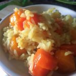 Riz, carotte et curry d’Elodie au cookéo