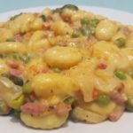 Gnocchis aux légumes et lardons au cookéo