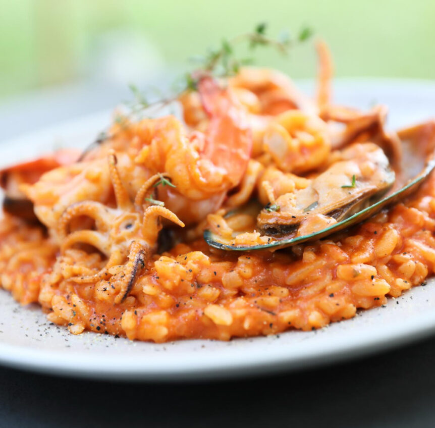 Risotto Fruits De Mer Cookeo