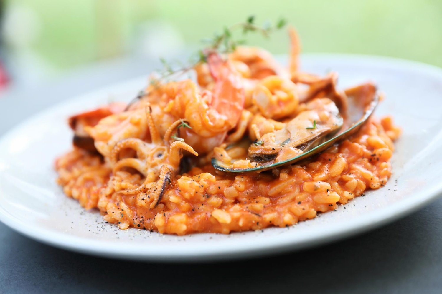 Risotto aux fruits de mer ww au cookeo