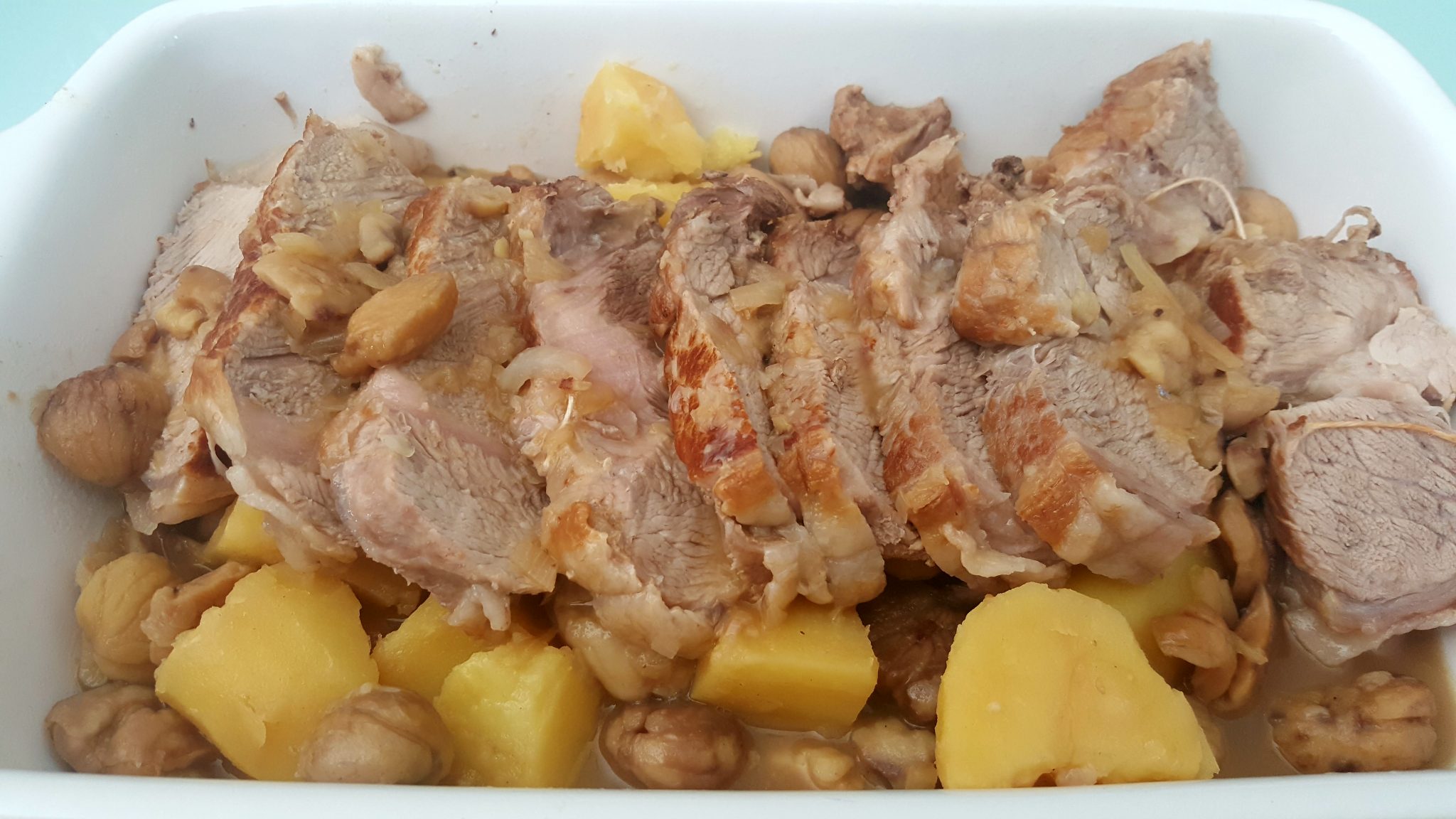 Recette Rôti de veau marrons et échalotes au cookeo - Cookeo Mania