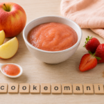 Compote bébé pomme fraise cannelle au Cookeo, une petite douceur fruitée dès 6 mois au multicuiseur cookéo